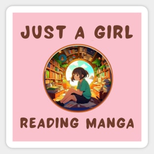 Manga anime girl Sticker